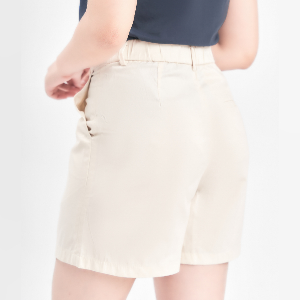 Quần Shorts NỮ khaki cao cấp, thoáng mát trẻ trung năng động TOKYOLIFE C9SHP006M