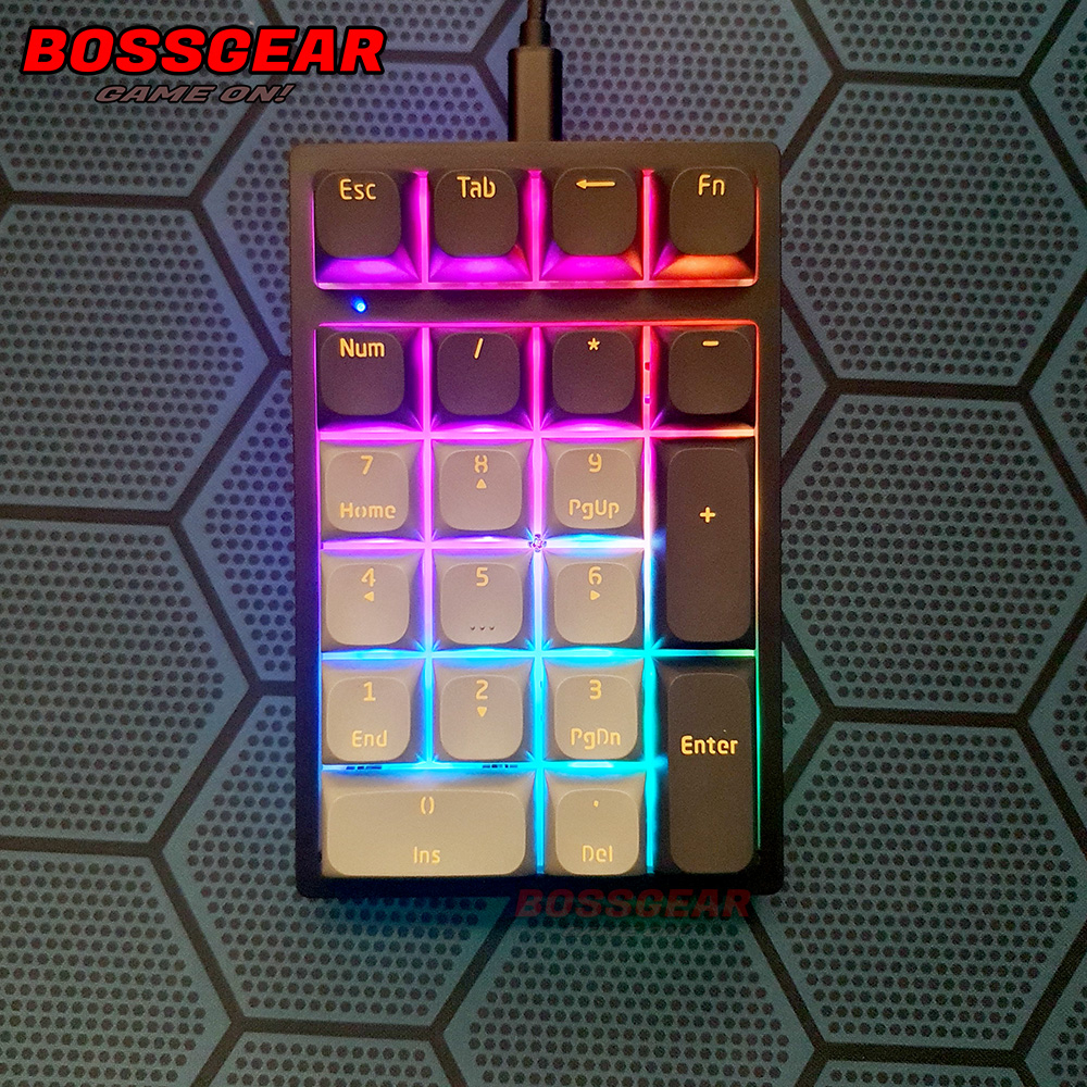 Bàn phím cơ Numpad Darmoshark K3 RGB