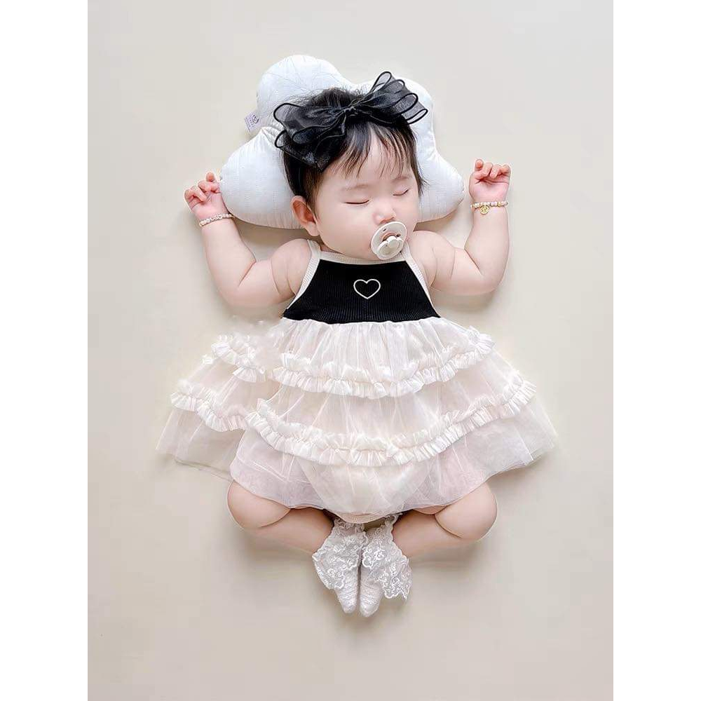 Váy hàn quốc, sinh nhật, đầy tháng cho bé gái sơ sinh trẻ em đến 2 tuổi BABY112.VN