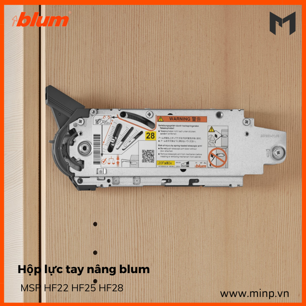 Tay Nâng Blum Aventos HF22-25-28