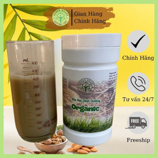 Sữa hạt dinh dưỡng Organic 500g gồm 18 hạt Ngũ Cốc như hạt óc chó, tốt cho người ăn kiêng,cân bằng dinh dưỡng trẻ em