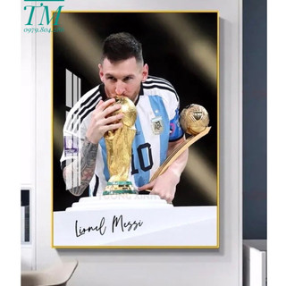 Tranh Bóng Đá Treo Tường, Tranh Ronaldo, Messi
