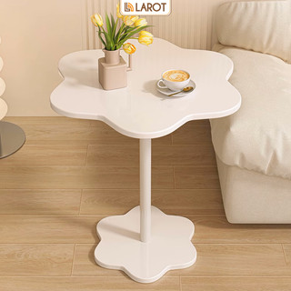 Bàn trà sofa 2 tầng cánh hoa, bàn ăn trang trí phòng decor cực xinh thương hiệu Larot - Sm111