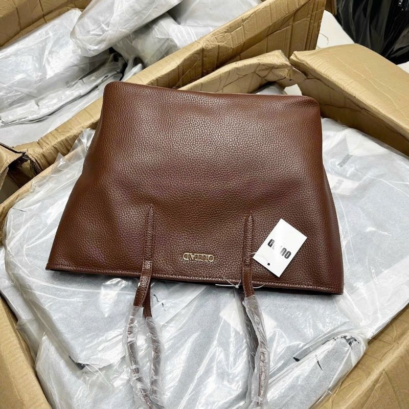 TÚI TOTE OUTAD PU LEATHER xuất UK