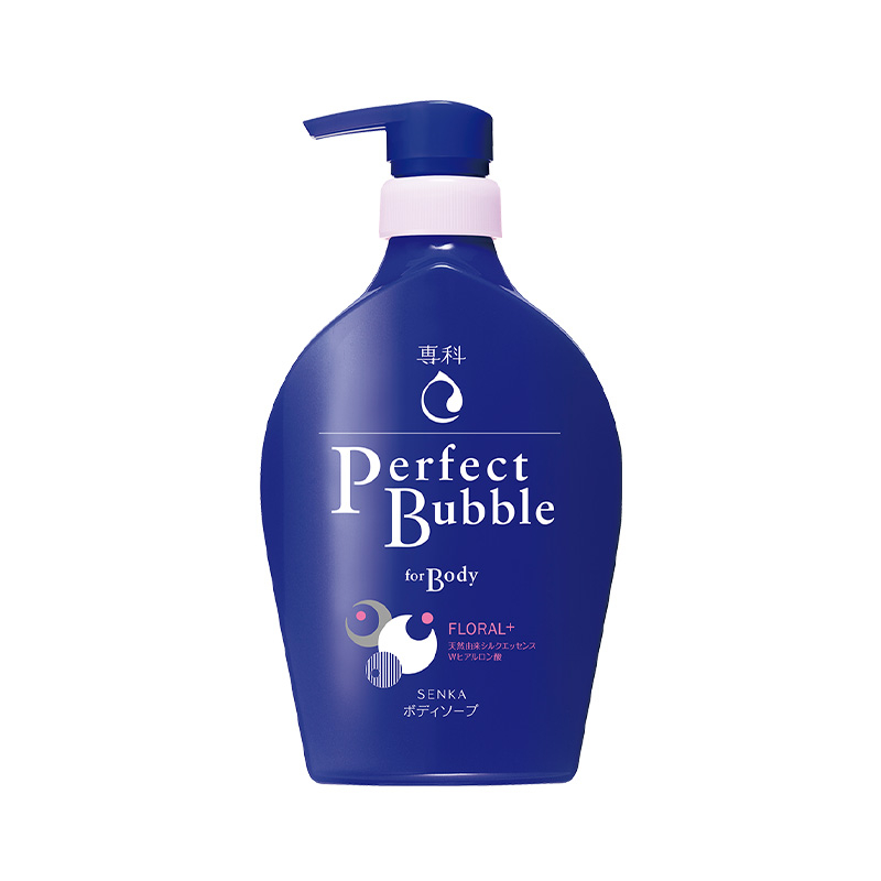 Sữa tắm dưỡng ẩm hương hoa tươi mát Senka Perfect Bubble for Body Floral Plus n 500ml_13729