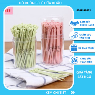 Set Dĩa , Xiên Hoa Quả Bằng Nhựa GD488