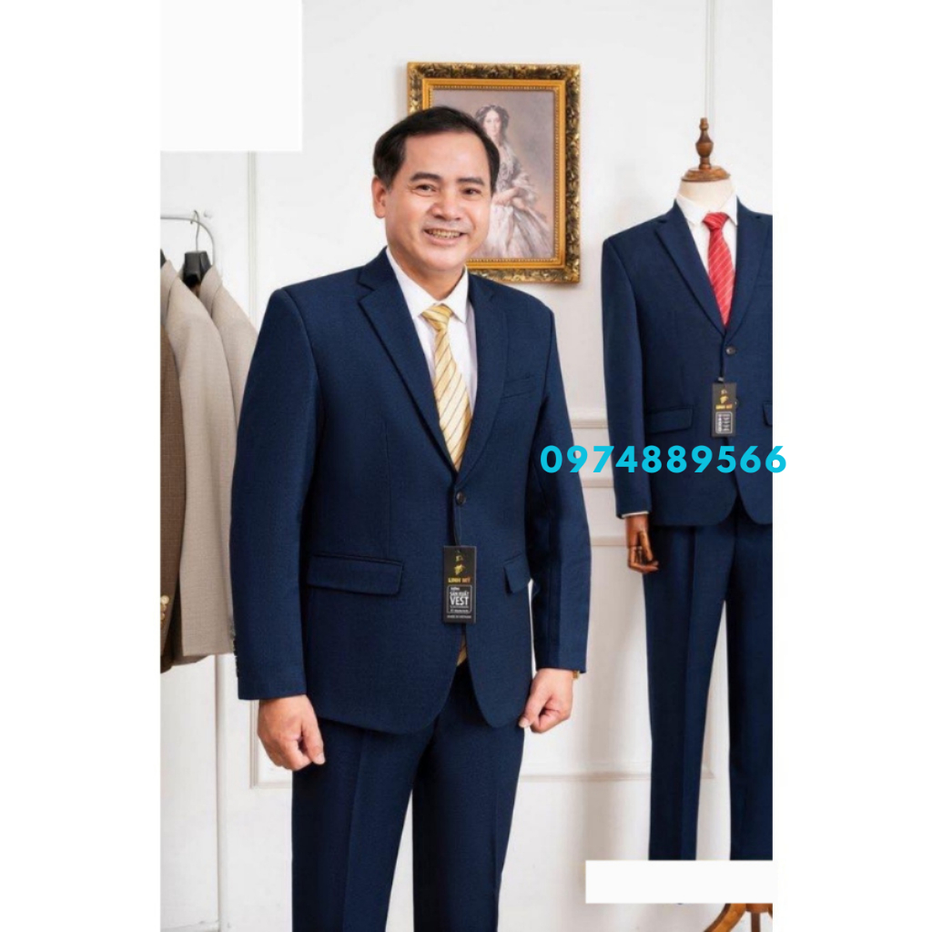 CTY Vest trung niên cao cấp LUXURY1 Bộ com lê trung niên cao cấp xuất khẩu hàng loại 1