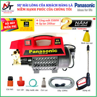Siêu hot Máy rửa xe Panasonic công suất 3500W. Bảo hành chính hãng.