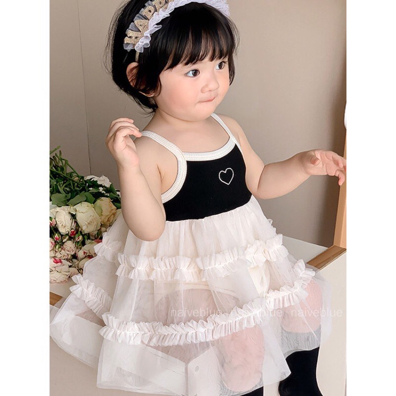 Váy hàn quốc, sinh nhật, đầy tháng cho bé gái sơ sinh trẻ em đến 2 tuổi BABY112.VN