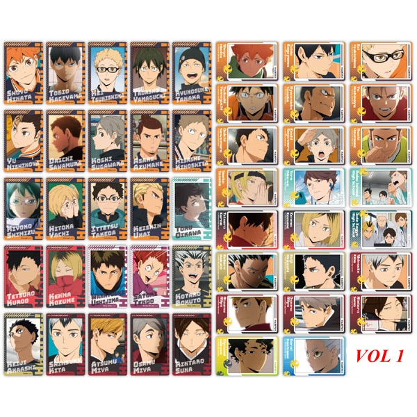 Gói Thẻ Nhân Phẩm Pack Card Snapmide Haikyuu!!