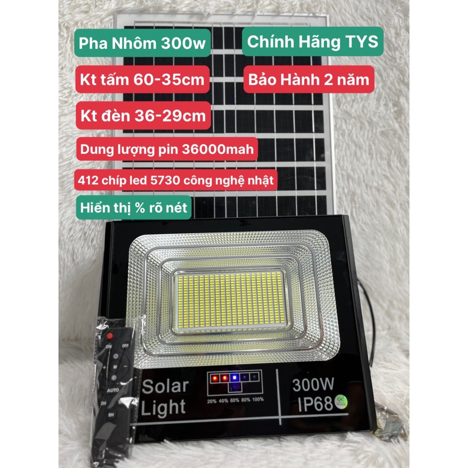 Đèn Năng Lượng Mặt Trời 500W đèn pha năng lượng mặt trời IP67 Chống Nước Khung Nhôm đèn led năng lượng mặt trời