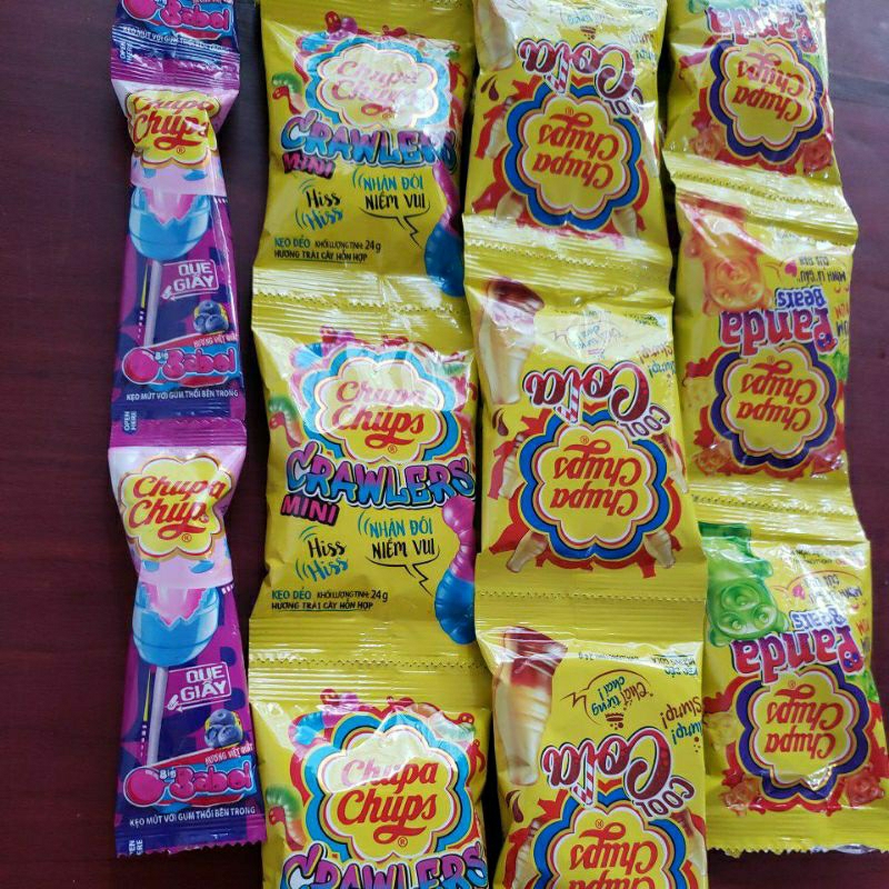 Kẹo Dẻo Chip Chip Chupa 24g Coca