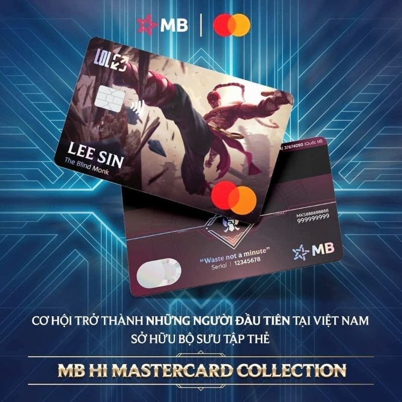 Thẻ Hi Mastercard Collection MB Bank.