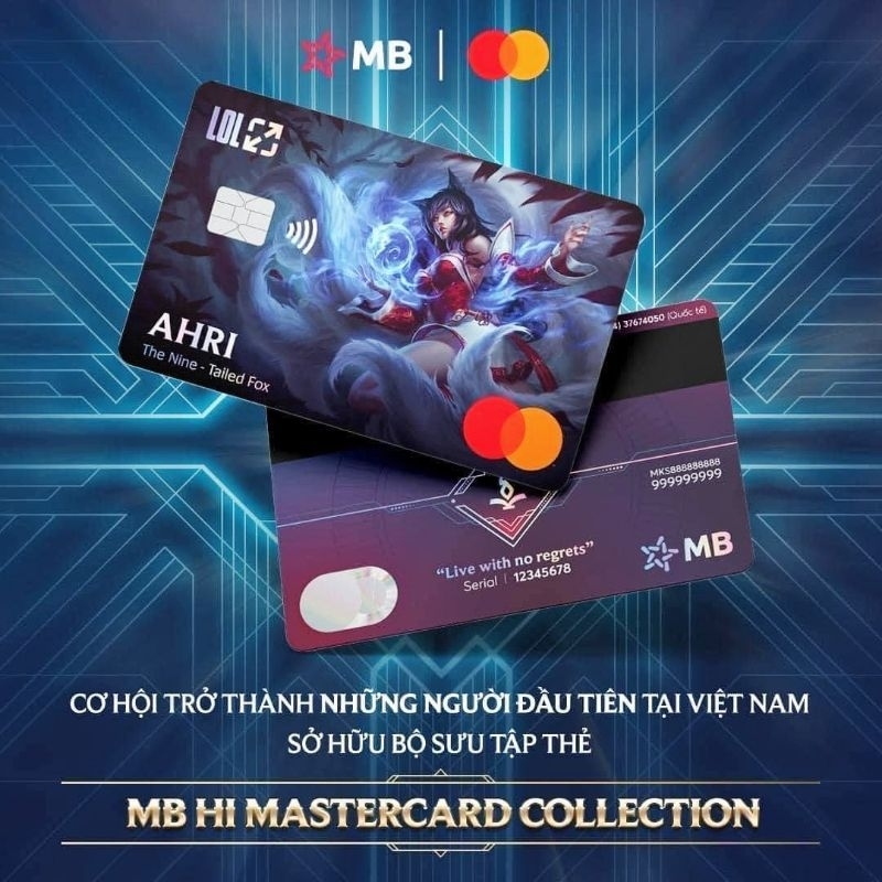 Thẻ Hi Mastercard Collection MB Bank.