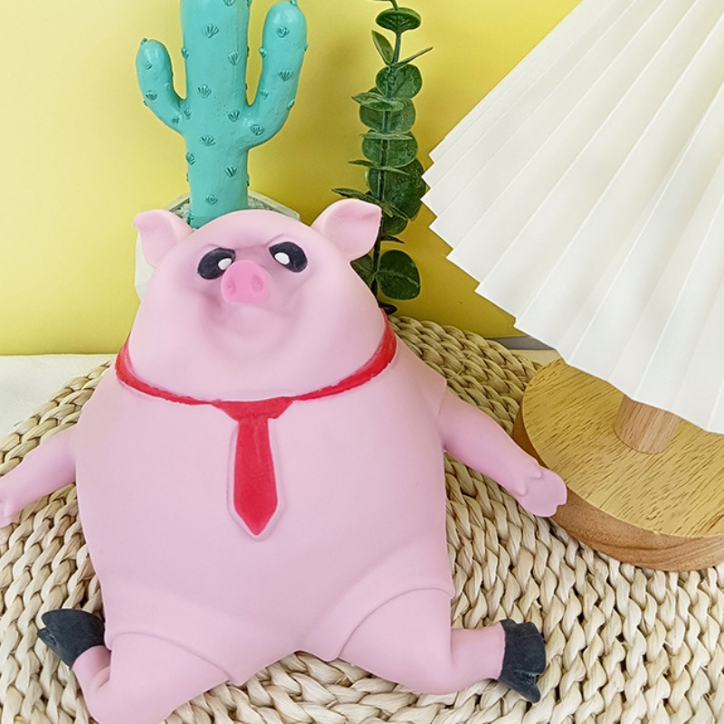 Đồ Chơi Nắn Bóp Đàn Hồi Giảm stress Hình Chú Heo