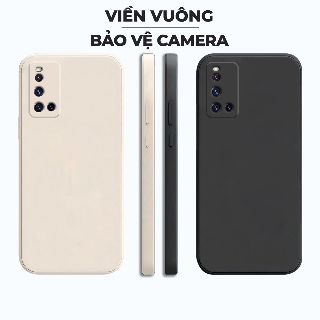 Ốp lưng Vivo V19, Vivo 1933 silicon mềm viền vuông bảo vệ máy