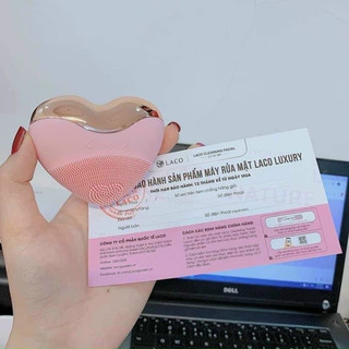 Combo Chăm Sóc Da Cao Cấp LACO (Máy Rửa Mặt Laco Luxury + Trọn bộ Dưỡng Da + Kem Dưỡng Ngày Đêm) 7 món | Linh Spa