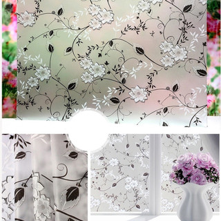 Giấy dán kính hoa văn khổ rộng 90cm
