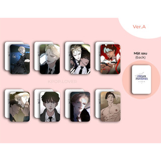 Set 8 card bo góc mật danh anastasia - code name anastasia