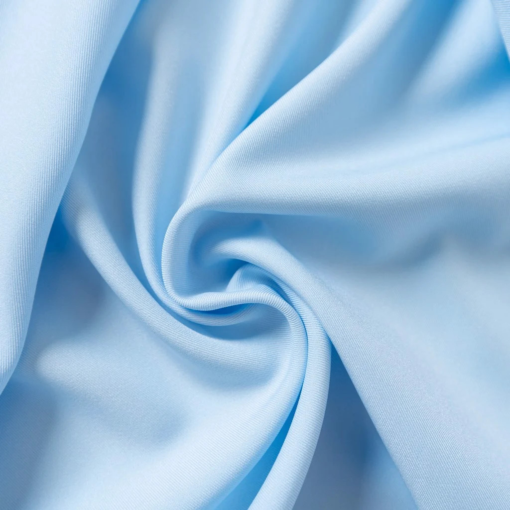 Sơ Mi Nam Tay Ngắn Xanh vải lụa KENTA SMN0081