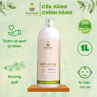  Nước lau nhà hương quế Fuwa3e hữu cơ lau sàn đuổi côn trùng muỗi kiến đậm đặc 1L 