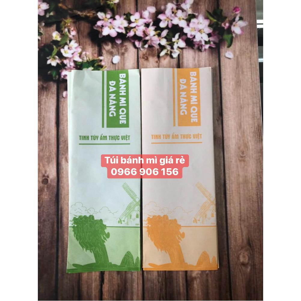 Túi đựng bánh mì que mẫu mới 2023 - 1000 túi bánh mì que 9.7x28 -  Thỏa sức thưởng thức món ngon