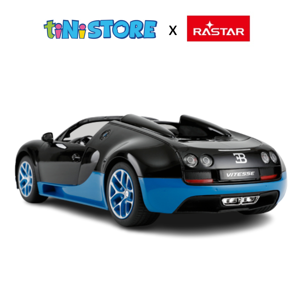 TiNiStore-Đồ chơi xe điều khiển 1:14 Bugatti Grand Sport Vitesse Rastar 70400S