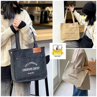TÚI TOTE ĐEO VAI CANVAS ĐI HỌC ĐI CHƠI CÓ NGĂN PHỤ THỜI TRANG