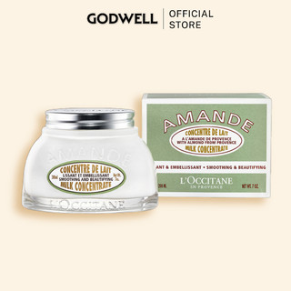 [L'OCCITANE] Kem dưỡng thể săn chắc da L'occitane Almond Milk Concentrate Body Cream 200ml