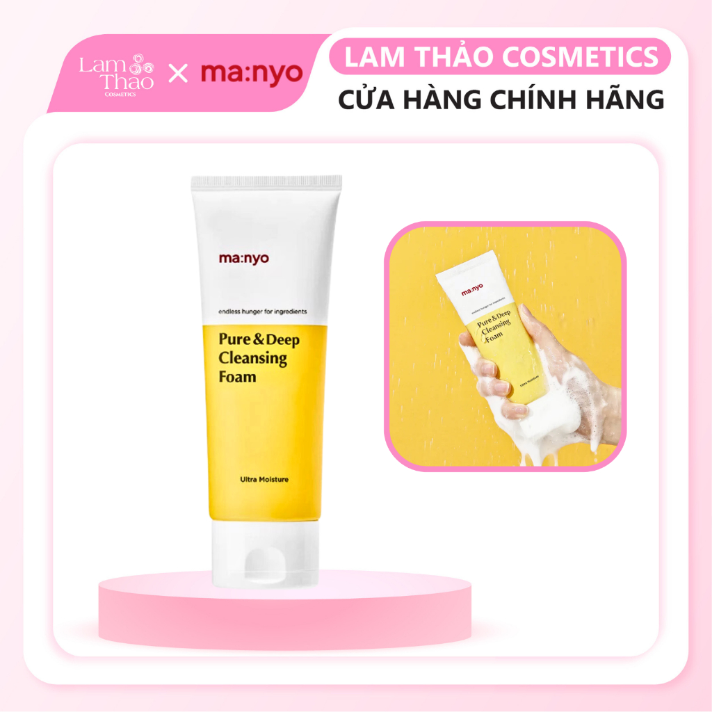 Sữa Rửa Mặt Chuyên Dụng Manyo Pure & Deep Cleansing Foam