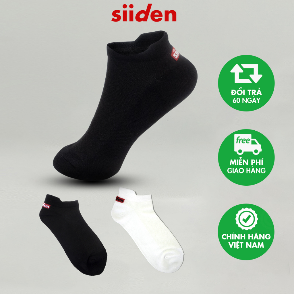 Vớ Sneaker Cổ Trung Unisex Modal, Tất Đi Sneaker Êm Chân Co Giãn,Tất cổ ngắn nam nữ sợi modal thoáng