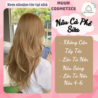 Thuốc nhuộm tóc màu nâu cà phê sữa