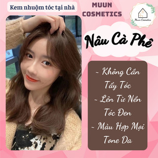 Thuốc nhuộm tóc màu nâu cà phê