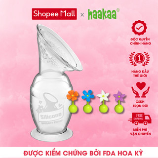 Cốc hứng sữa Gen.2 100/150ml và Nút hoa chặn Haakaa, New Zealand