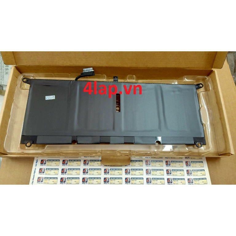 Thay Pin Laptop Dell XPS 13 5390 9370 9380 Inspiron 13 7390 DXGH8 H754V P82G002 Original Zin 52wh