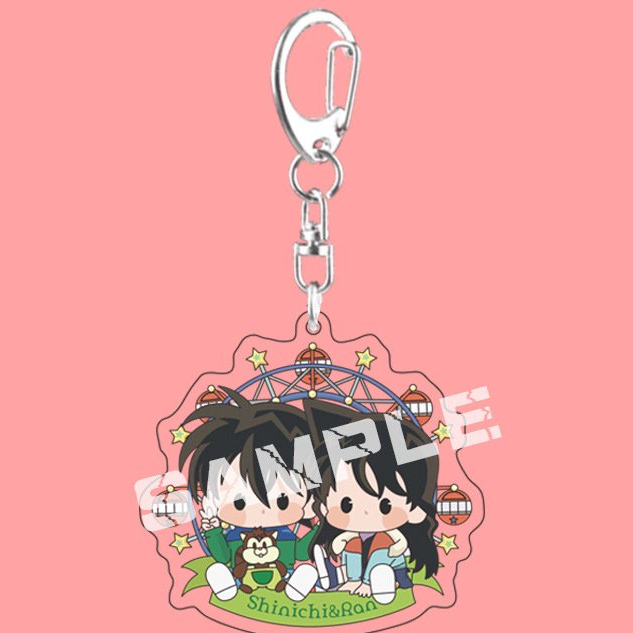 Móc khóa DETECTIVE CONAN ver CHIBI NGÂY THƠ Thám Tử Lừng Danh in hình anime chibi Mica trong acrylic