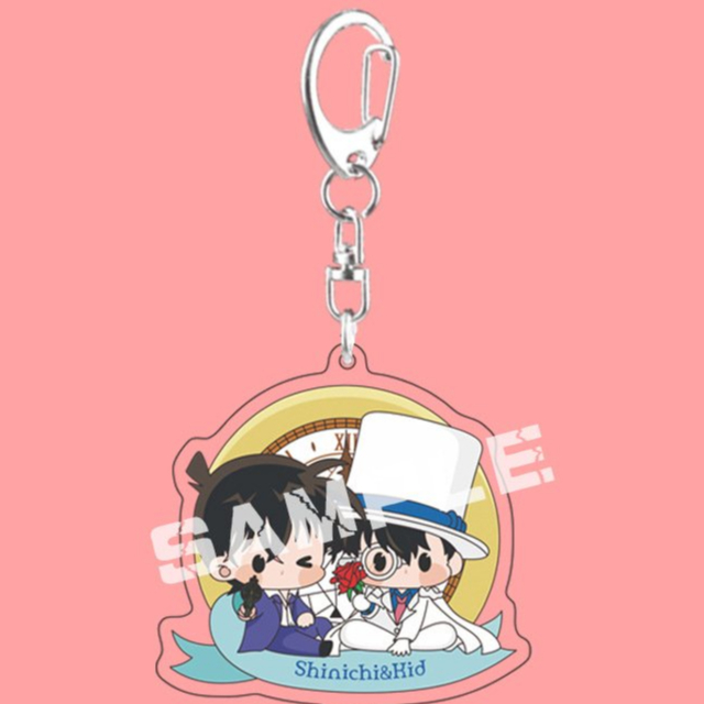 Móc khóa DETECTIVE CONAN ver CHIBI NGÂY THƠ Thám Tử Lừng Danh in hình anime chibi Mica trong acrylic