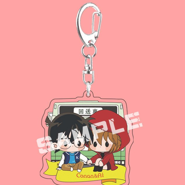 Móc khóa DETECTIVE CONAN ver CHIBI NGÂY THƠ Thám Tử Lừng Danh in hình anime chibi Mica trong acrylic