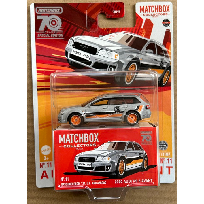 Xe mô hình Matchbox 2002 '02 Audi RS6 Avant