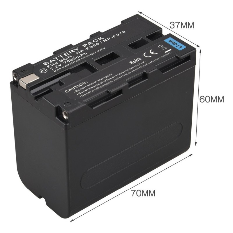 Pin Cho Máy Quay Phim Sony NP-F970 NP-F960 7800mAh Cao Cấp