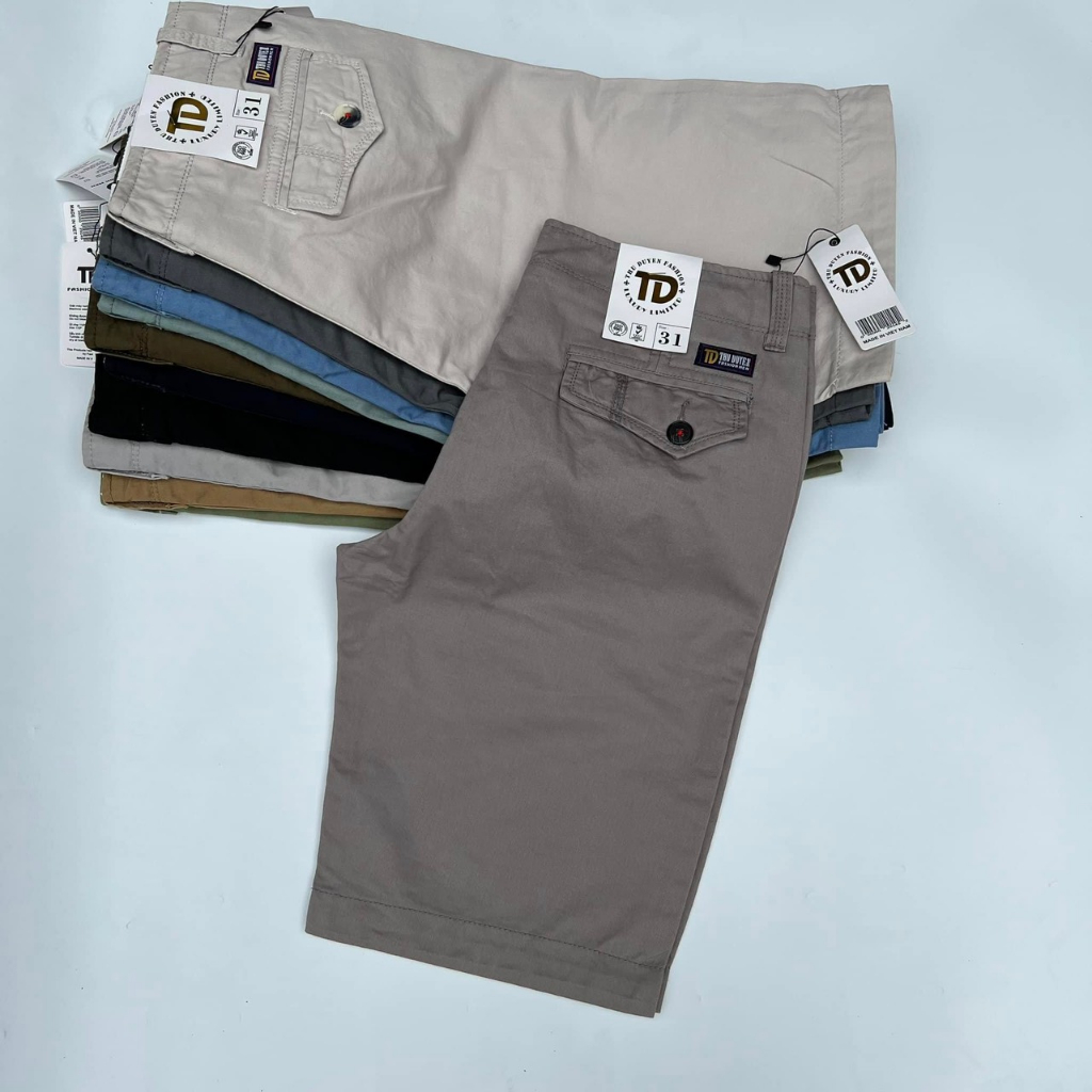 Quần Sọt Kaki NAM Bigsize 50kg - 80kg dáng Basic 9 màu trẻ trung vải mềm mịn