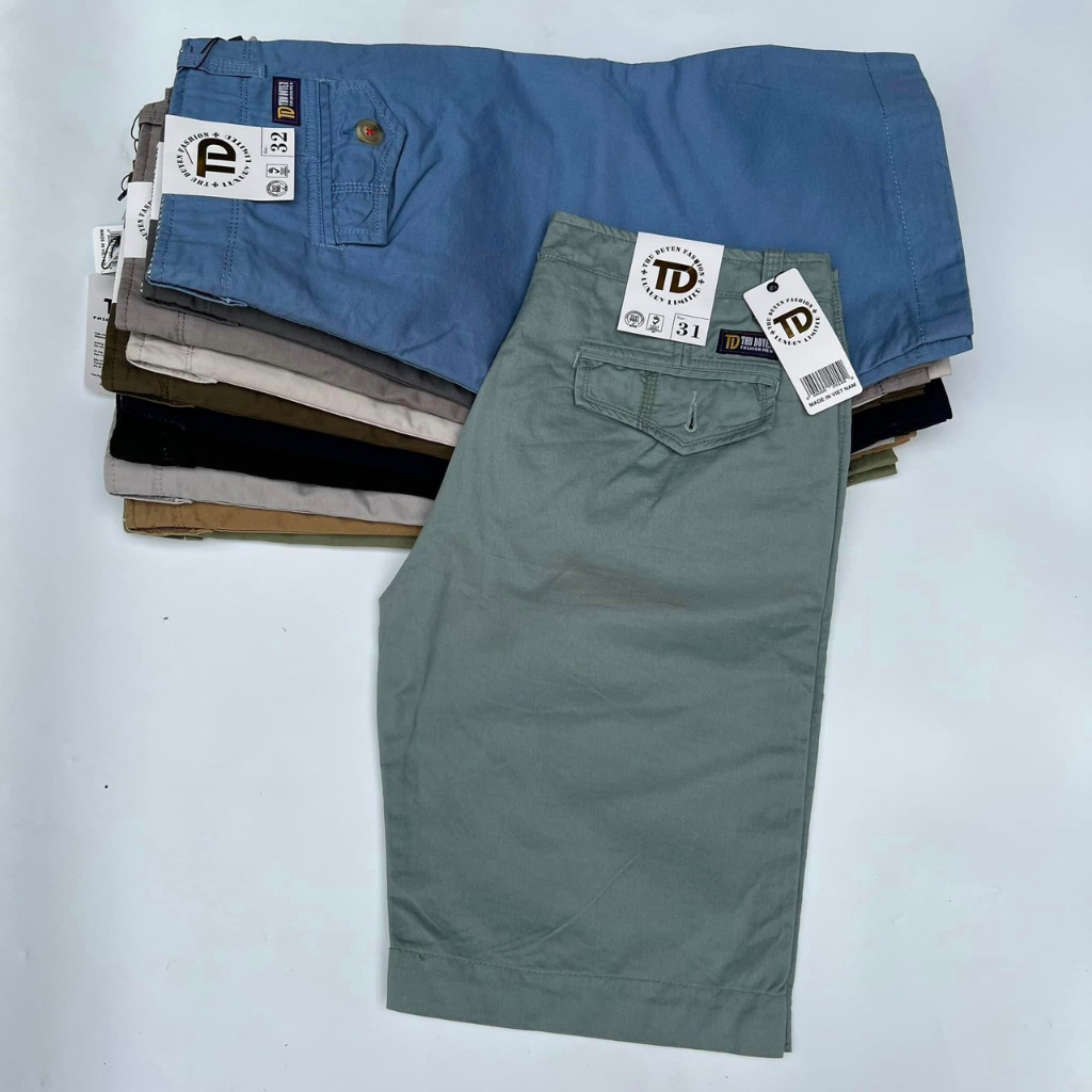 Quần Sọt Kaki NAM Bigsize 50kg - 80kg dáng Basic 9 màu trẻ trung vải mềm mịn