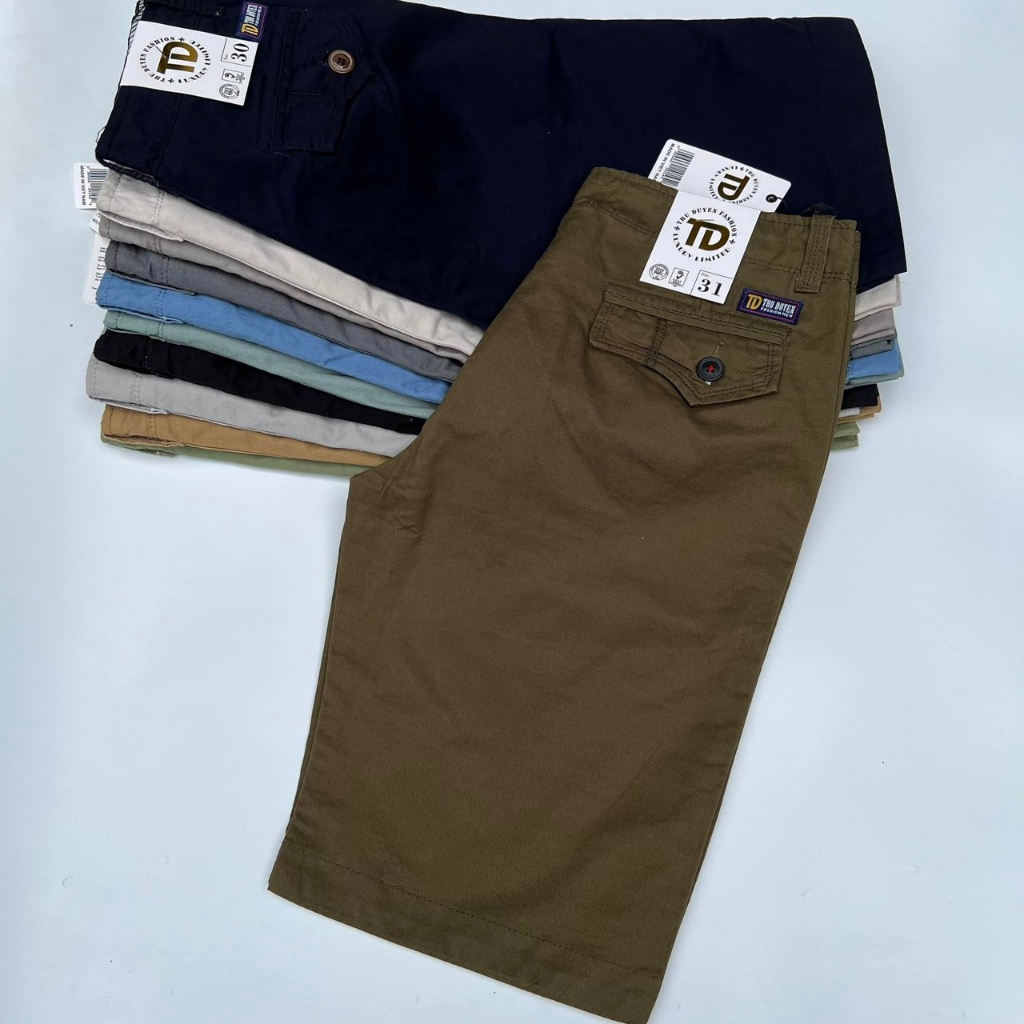 Quần Sọt Kaki NAM Bigsize 50kg - 80kg dáng Basic 9 màu trẻ trung vải mềm mịn