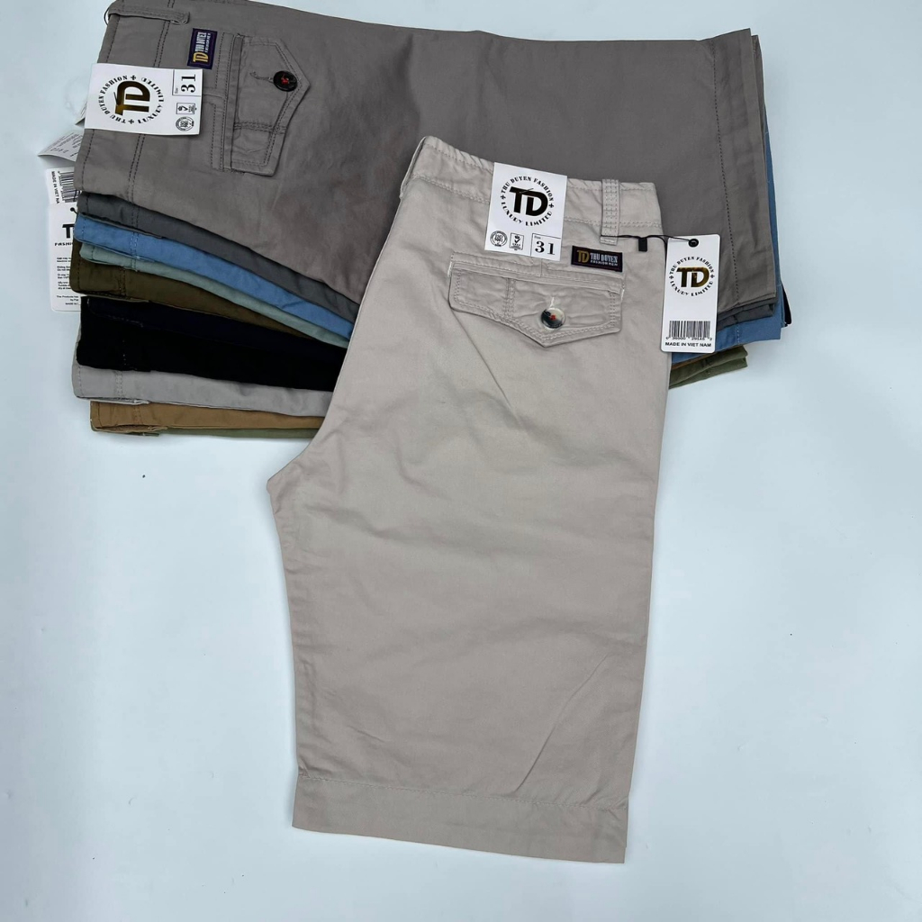 Quần Sọt Kaki NAM Bigsize 50kg - 80kg dáng Basic 9 màu trẻ trung vải mềm mịn