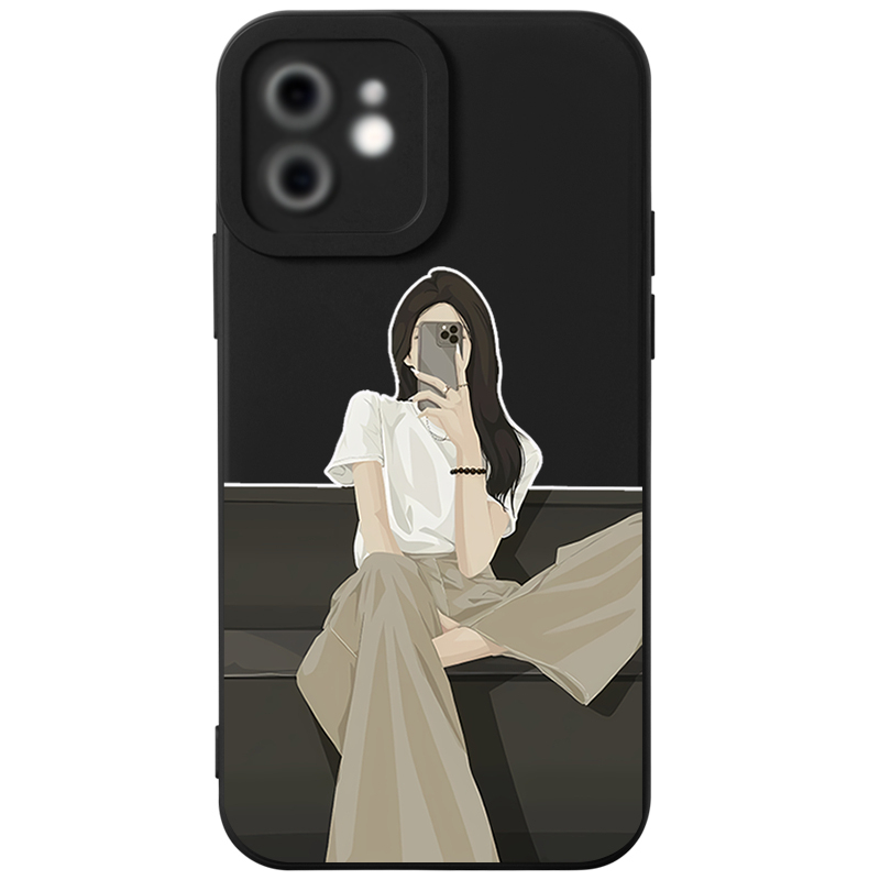 Ốp lưng case i.phone 6 7 8 Plus X Xr XsM 11 12 13 14 15 ProMax - YL124- YellowBee