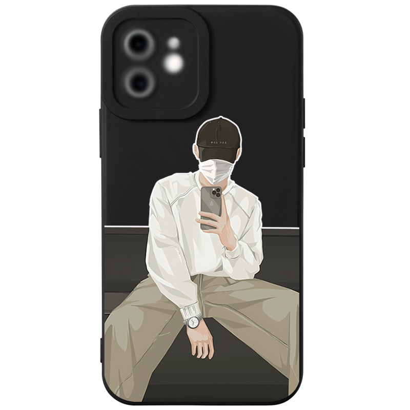 Ốp lưng case i.phone 6 7 8 Plus X Xr XsM 11 12 13 14 15 ProMax - YL124- YellowBee