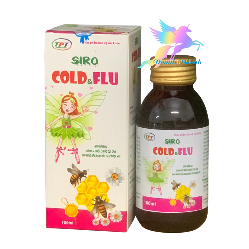 Siro Cảm Cúm  COLD & FLU - Bổ Phế, giảm Ho , Long Đờm