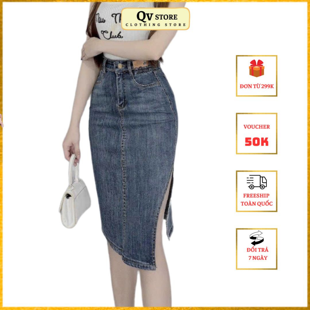 Chân Váy Bò Bút Chì Oxatyl Cv92 Kiểu Váy Trẻ Trung Co Dãn 4 Chiều