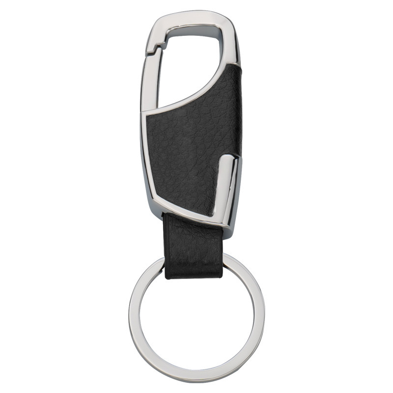 MÓC KHOÁ XE MÁY, MÓC KHOÁ XE Ô TÔ BẰNG DA PHỐI THÉP KHÔNG GỈ SANG TRỌNG LỊCH LÃM MÃ D02