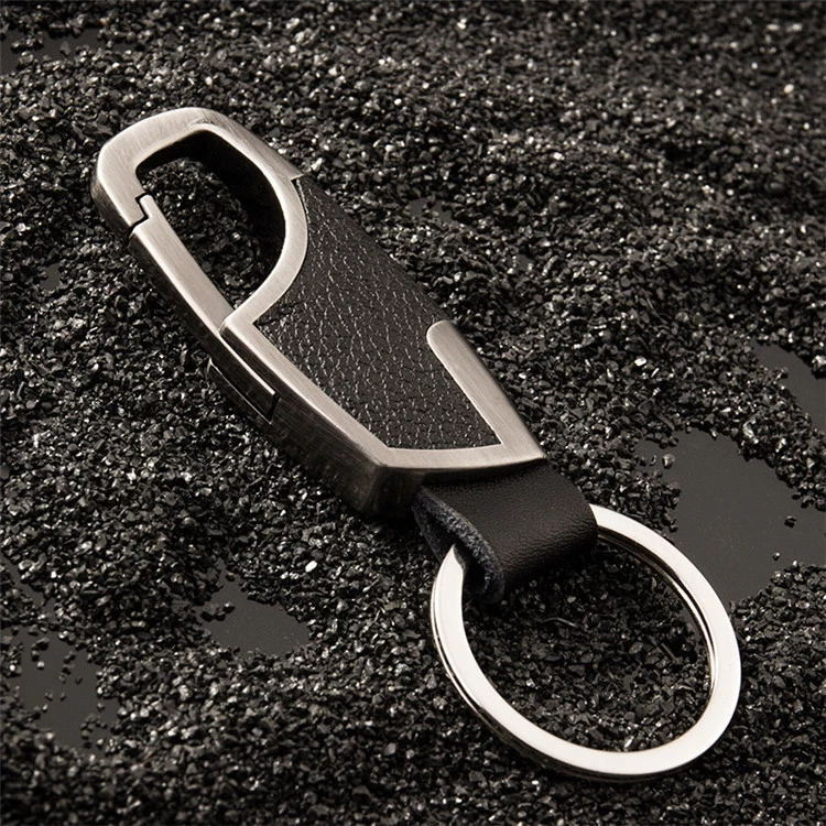 MÓC KHOÁ XE MÁY, MÓC KHOÁ XE Ô TÔ BẰNG DA PHỐI THÉP KHÔNG GỈ SANG TRỌNG LỊCH LÃM MÃ D02